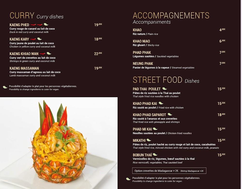 Suan Thaï - Menu Image 4